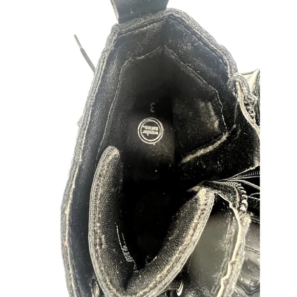 Wonder Nation Black Combat Boots NWOT - Picture 7 of 10
